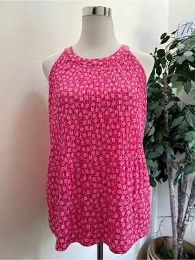 Adrianna Papell Floral Tank